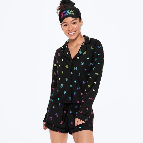 Victoria’s Secret Pink Flannel Sleep Set - Picture 2 of 3